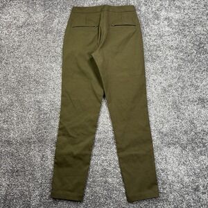 Lululemon City Trek Trouser Size 2 Olive Green Tapered Stretch Pant 28"